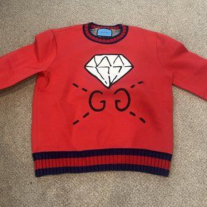 Gucci Ghost Diamond Sweater